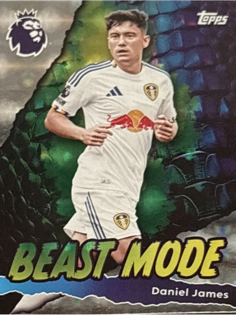 Topps Beast Mode Soccer Trading Card - Daniel James